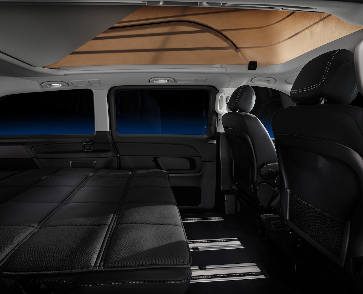 Trojmiestna lavica ako luxusné lôžko v&nbsp;Triede&nbsp;V Marco Polo HORIZON.