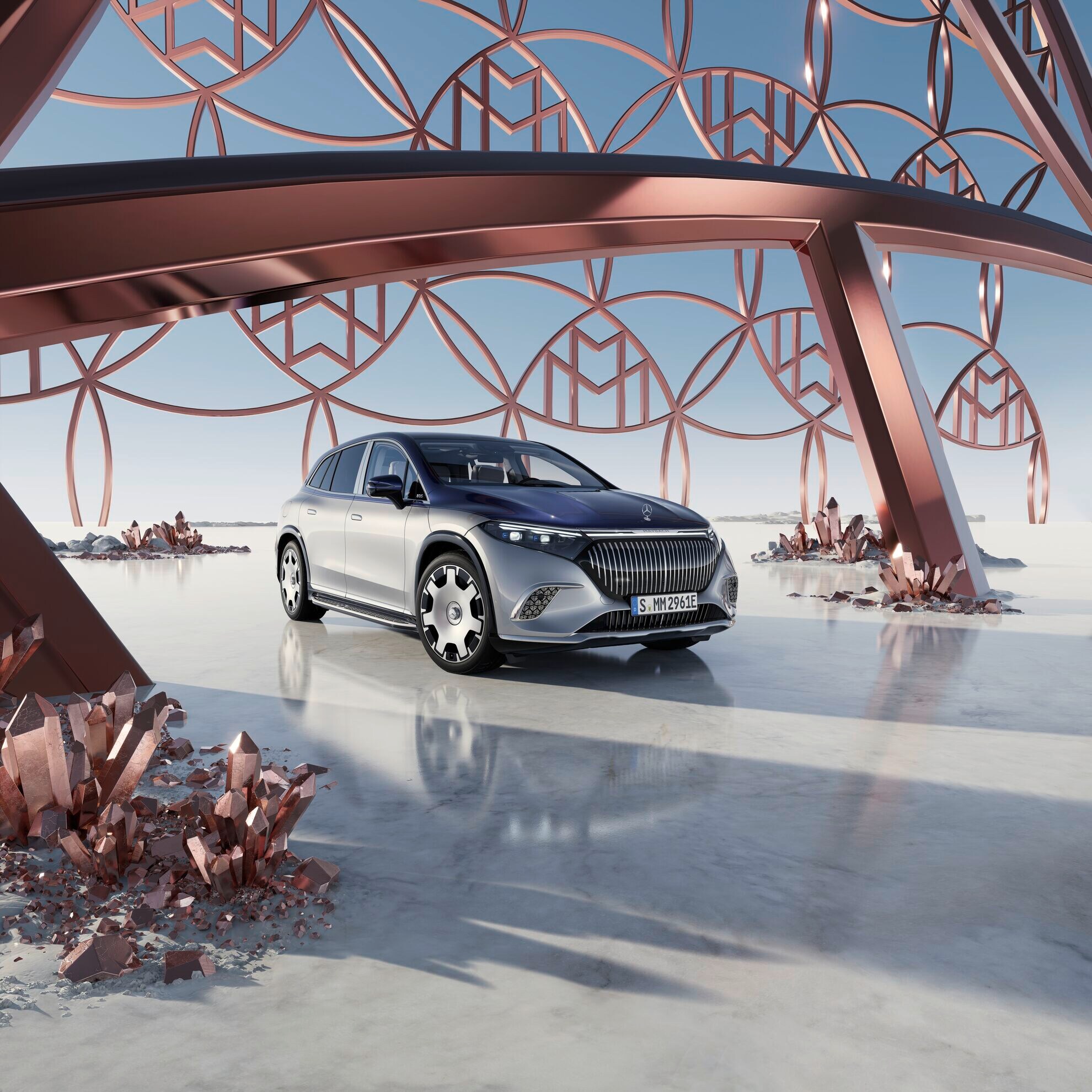 Electric driving with unparalleled elegance from Mercedes-Maybach.