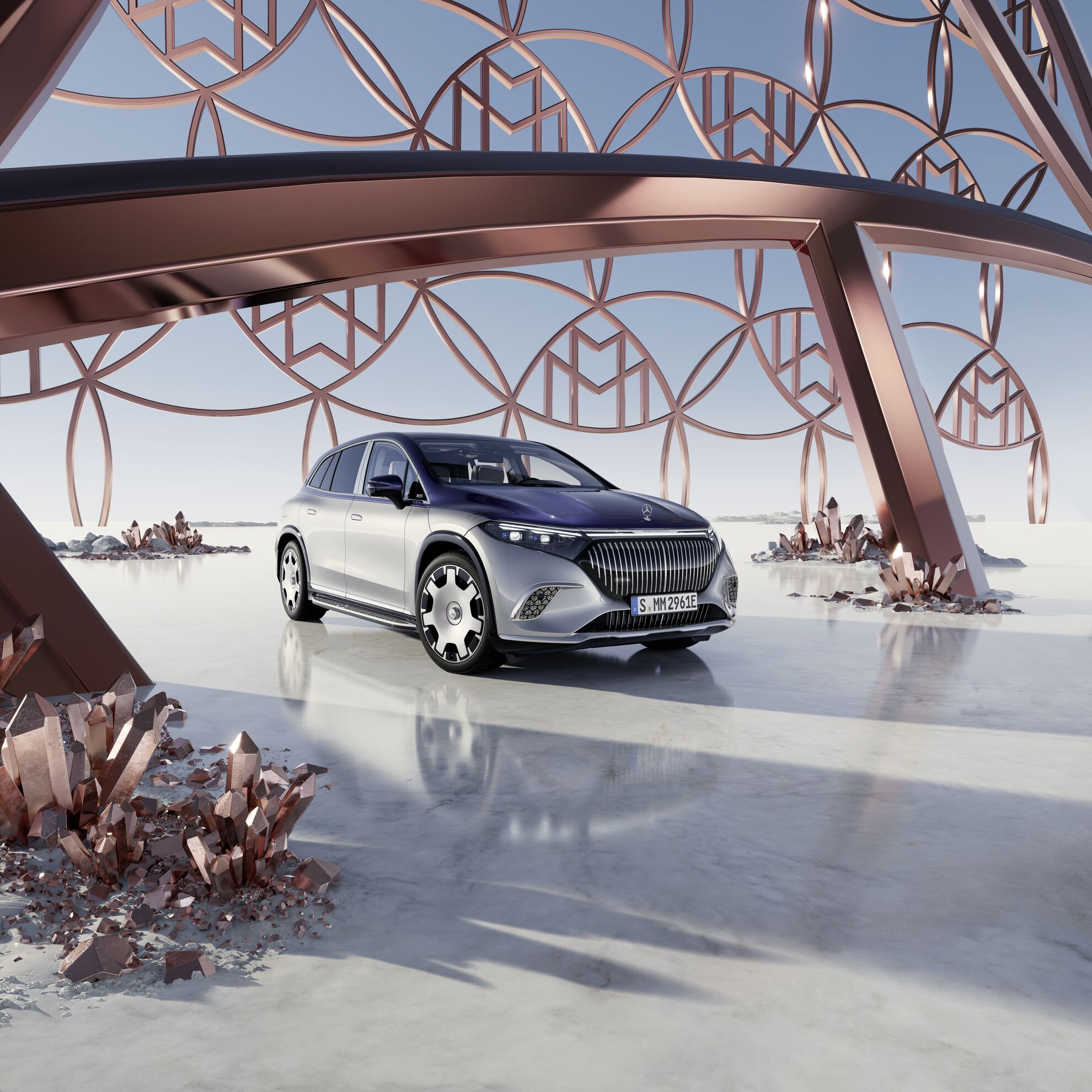 Electric driving with unparalleled elegance from Mercedes-Maybach.