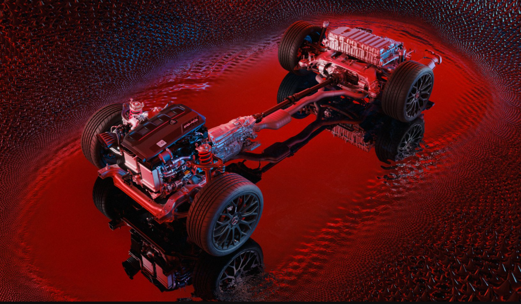 Platforma elektrického výkonu Mercedes-AMG Architektúra platformy e-modelu Mercedes-AMG