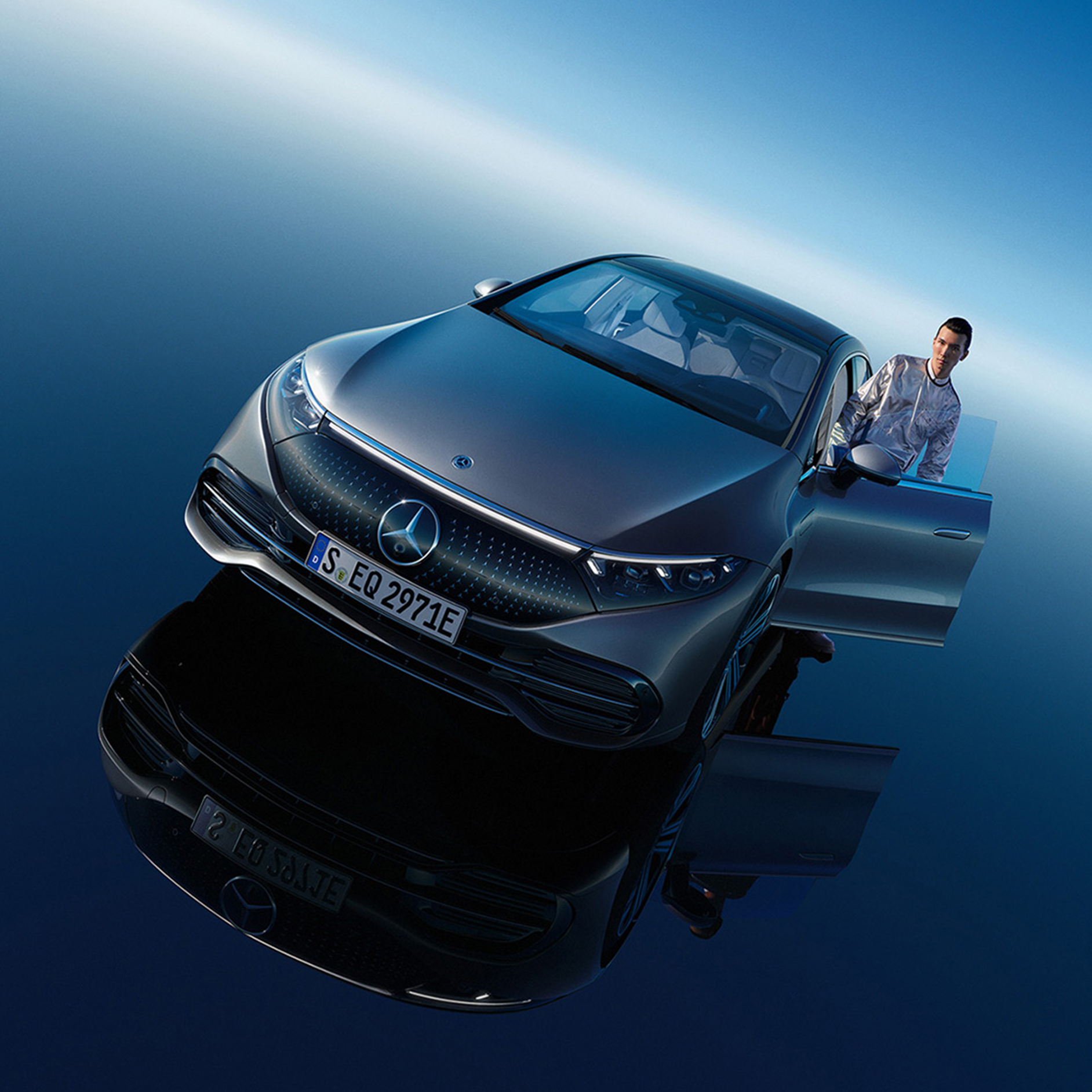 Mercedes-Benz | Zem, voda, vzduch | EQS Mercedes-Benz EQS