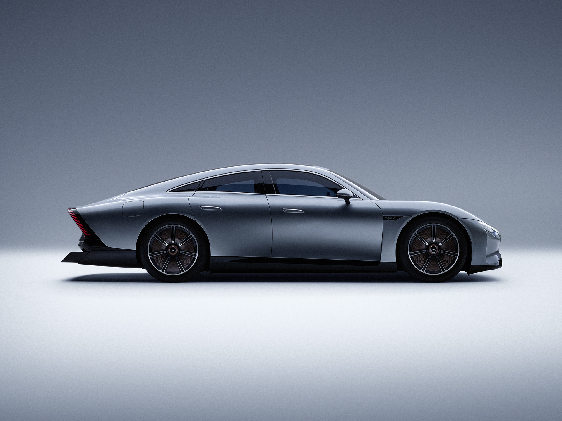 Future Vision | Mercedes-Benz Pohľad zboku na koncepčné vozidlo Mercedes-Benz.