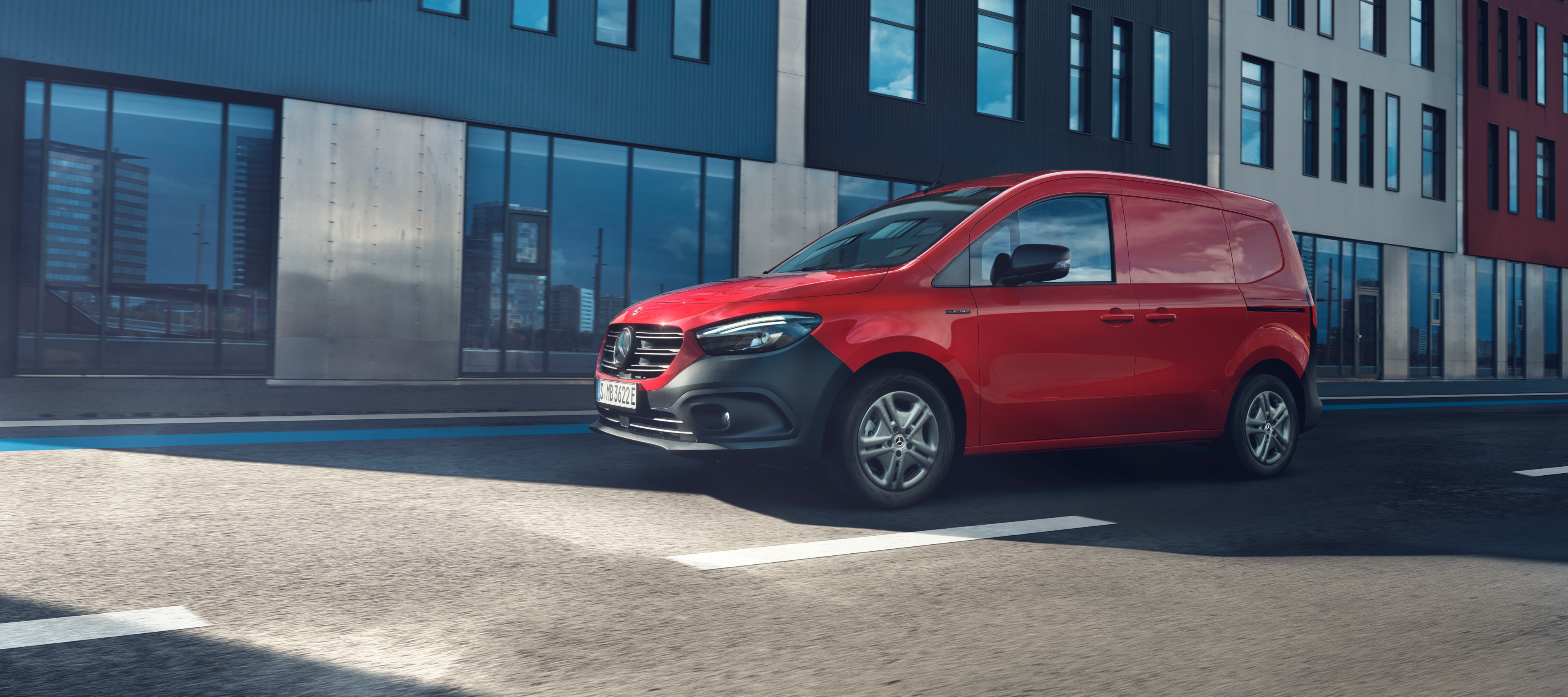 Alternatívne pohony | Skriňové vozidlo Citan | Mercedes-Benz Skriňové vozidlo Mercedes-Benz eCitan.