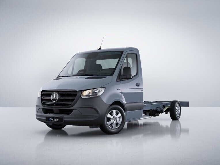 Šasi Mercedes-Benz eSprinter s líniou výbavy PRO.