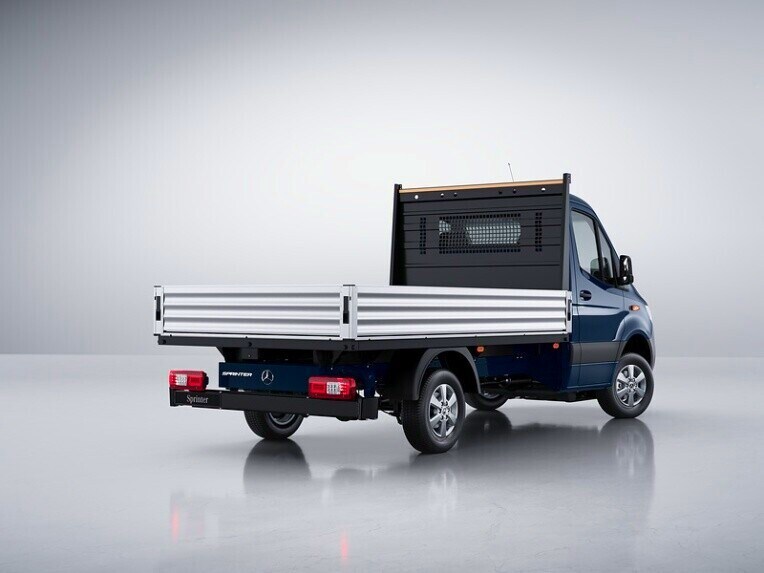 Šasi Mercedes-Benz Sprinter s náhonom na všetky kolesá 4x4 so systémom Torque on Demand.