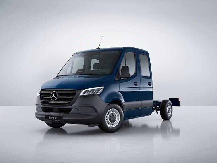 Šasi Mercedes-Benz Sprinter s komfortným podvozkom so vzduchovým pružením.