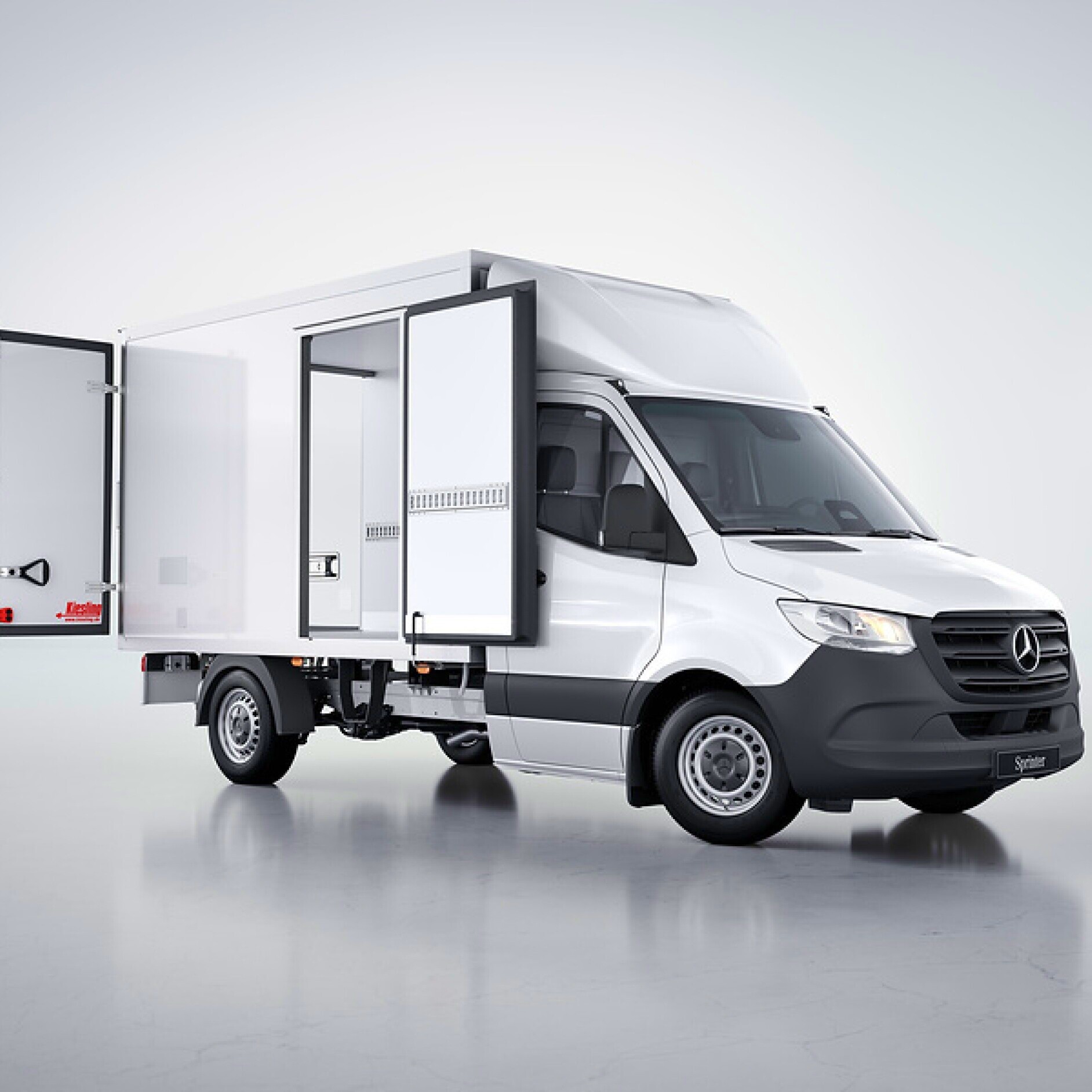 VanSolution | Šasi Sprinter | Mercedes-Benz Šasi Mercedes-Benz Sprinter s odvetvovým riešením od VanSolution.