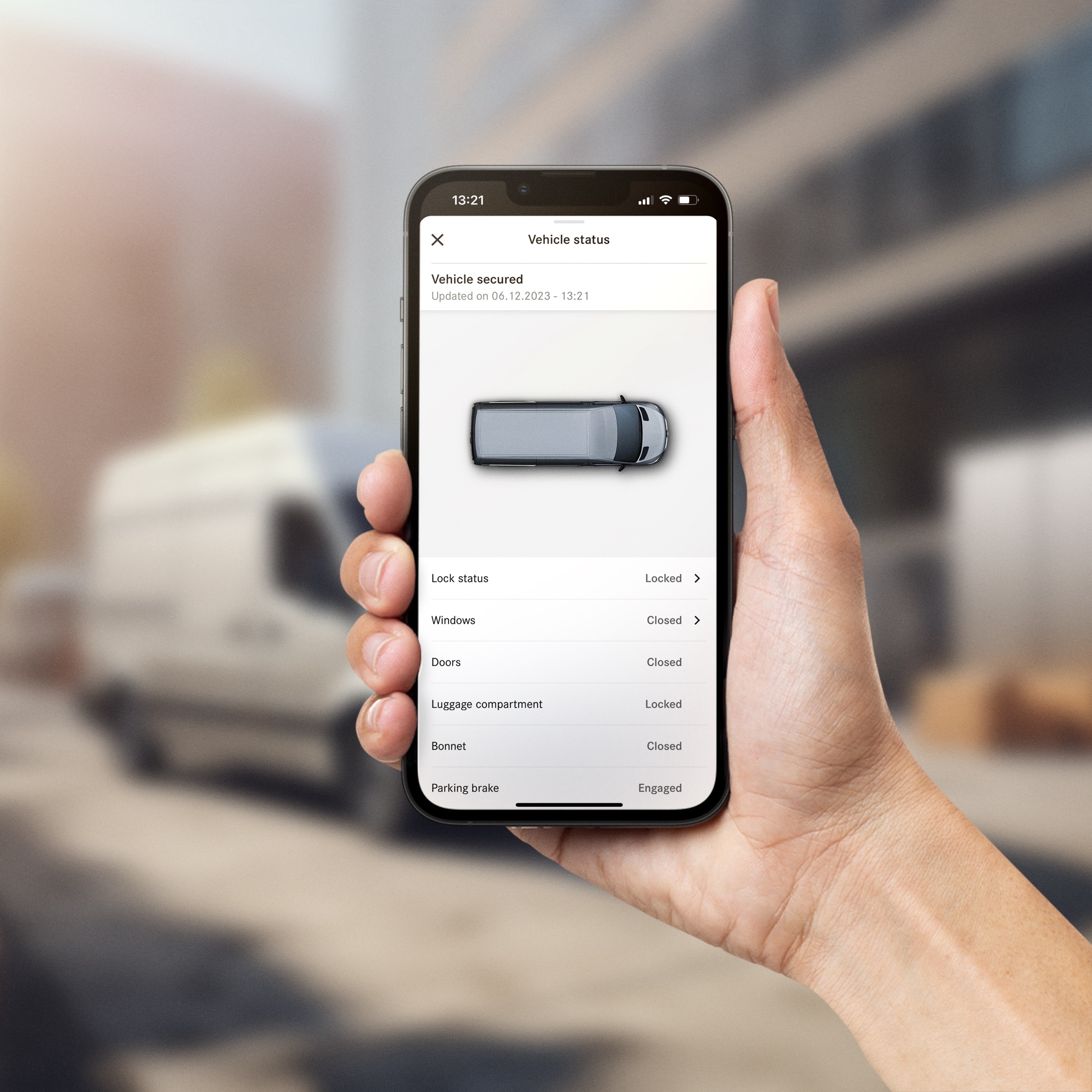 Digitálne doplnky | Skriňové vozidlo Sprinter | Mercedes-Benz Digitálne doplnky pre transportéry Mercedes-Benz