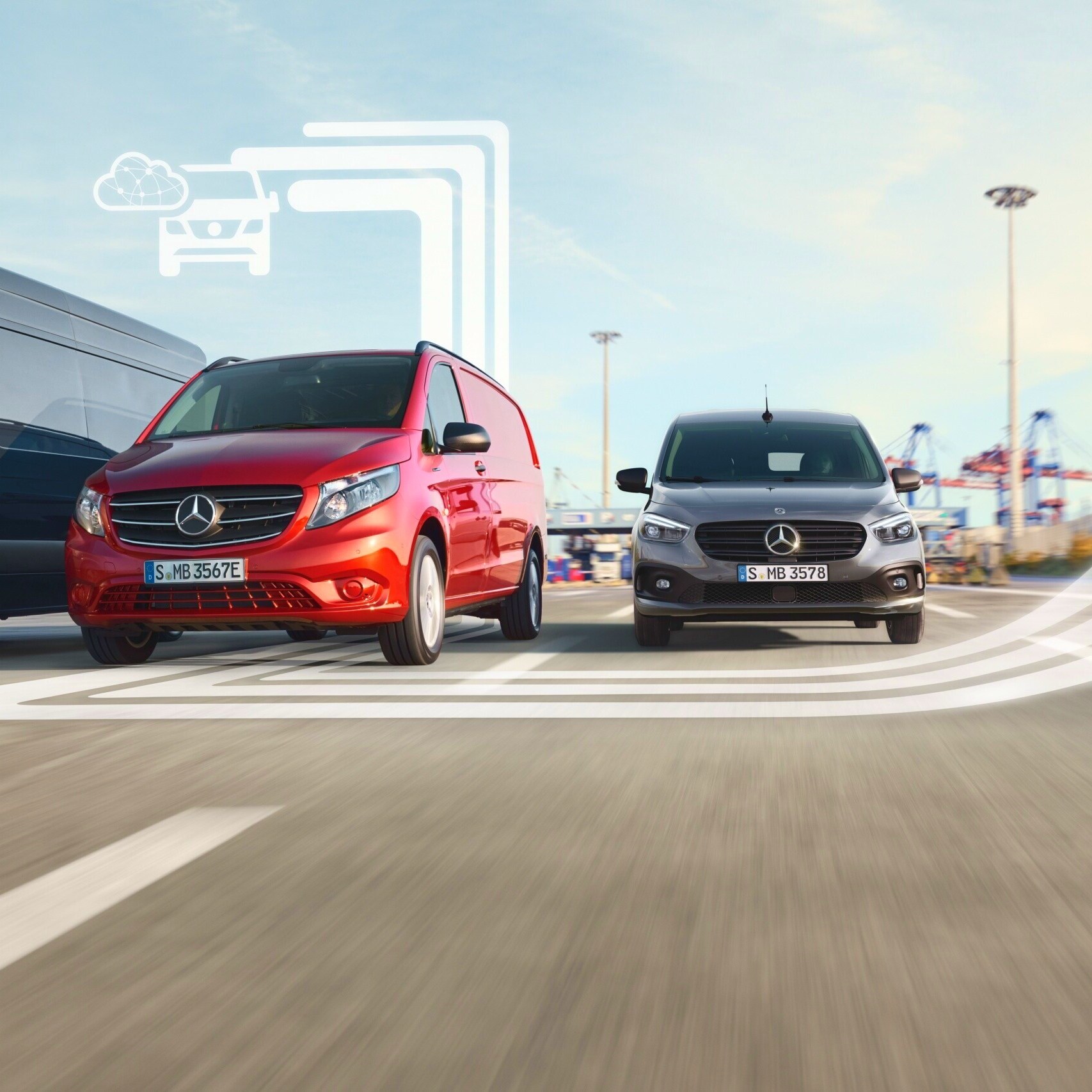 Objavte digitálny svet produktov pre svoje úžitkové vozidlo Mercedes-Benz