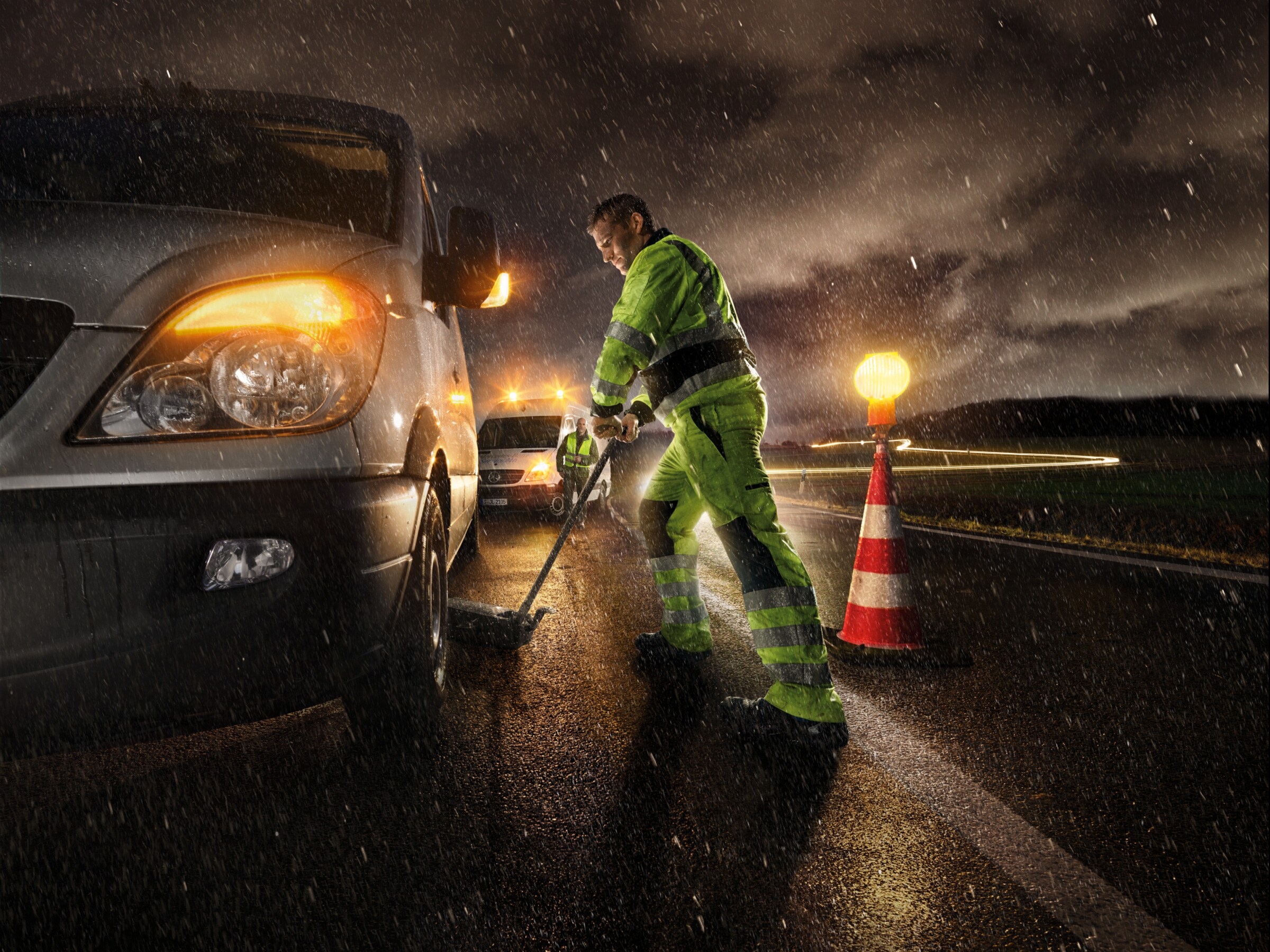 Bezplatný servis pre úžitkové vozidlá Mercedes-Benz